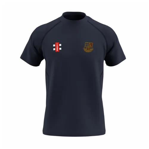 gray-nicolls-gts-t-shirt-manica-corta-senior-winsford-cc-blu-navy image 1