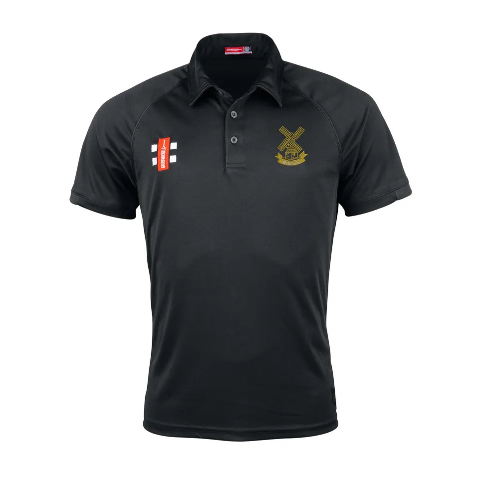 gray-nicolls-new-bradwell-cc-matrix-v2-polo-s-s-senior-nero image 1