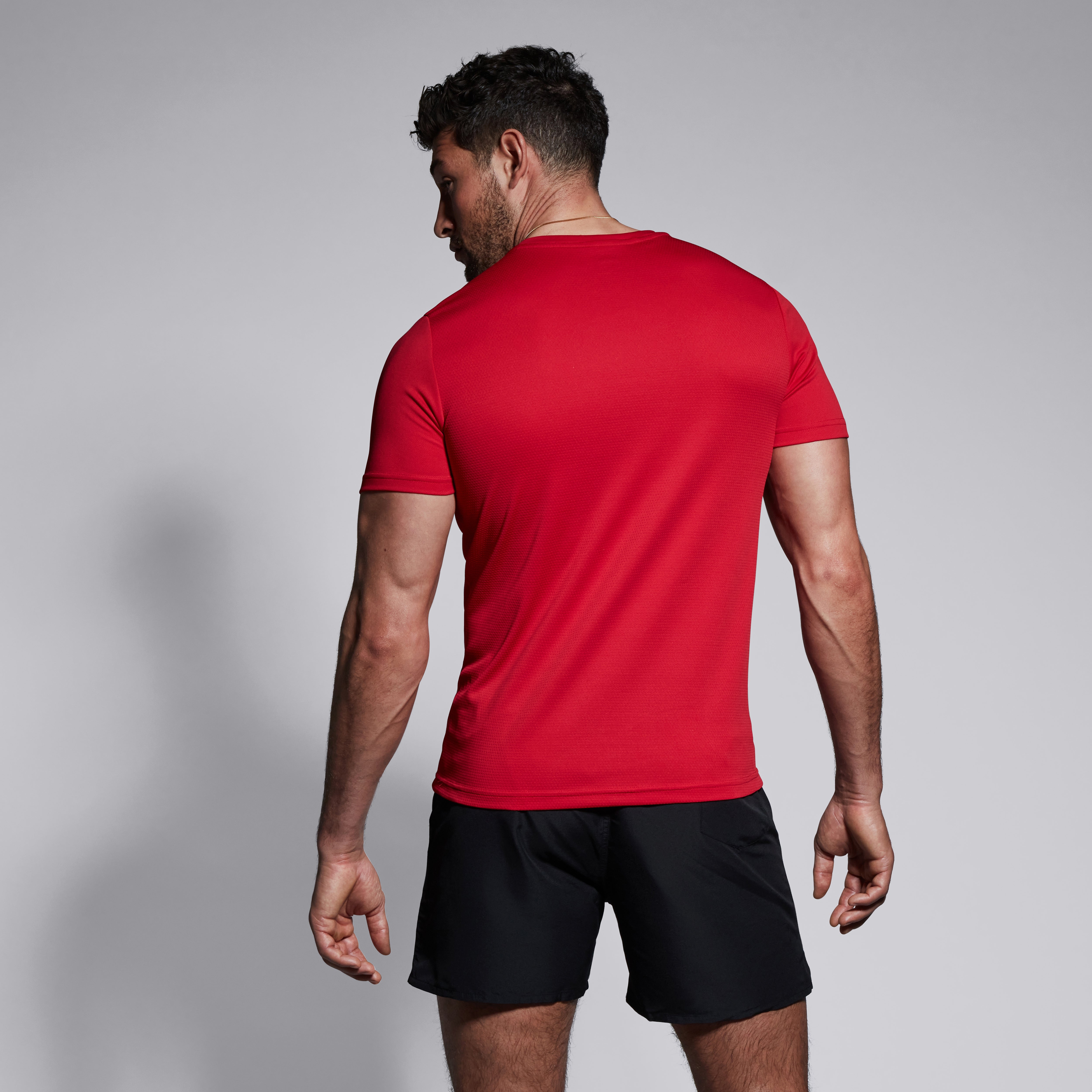canterbury-club-dry-tee-uomo-rossa-maglietta-tecnica image 4