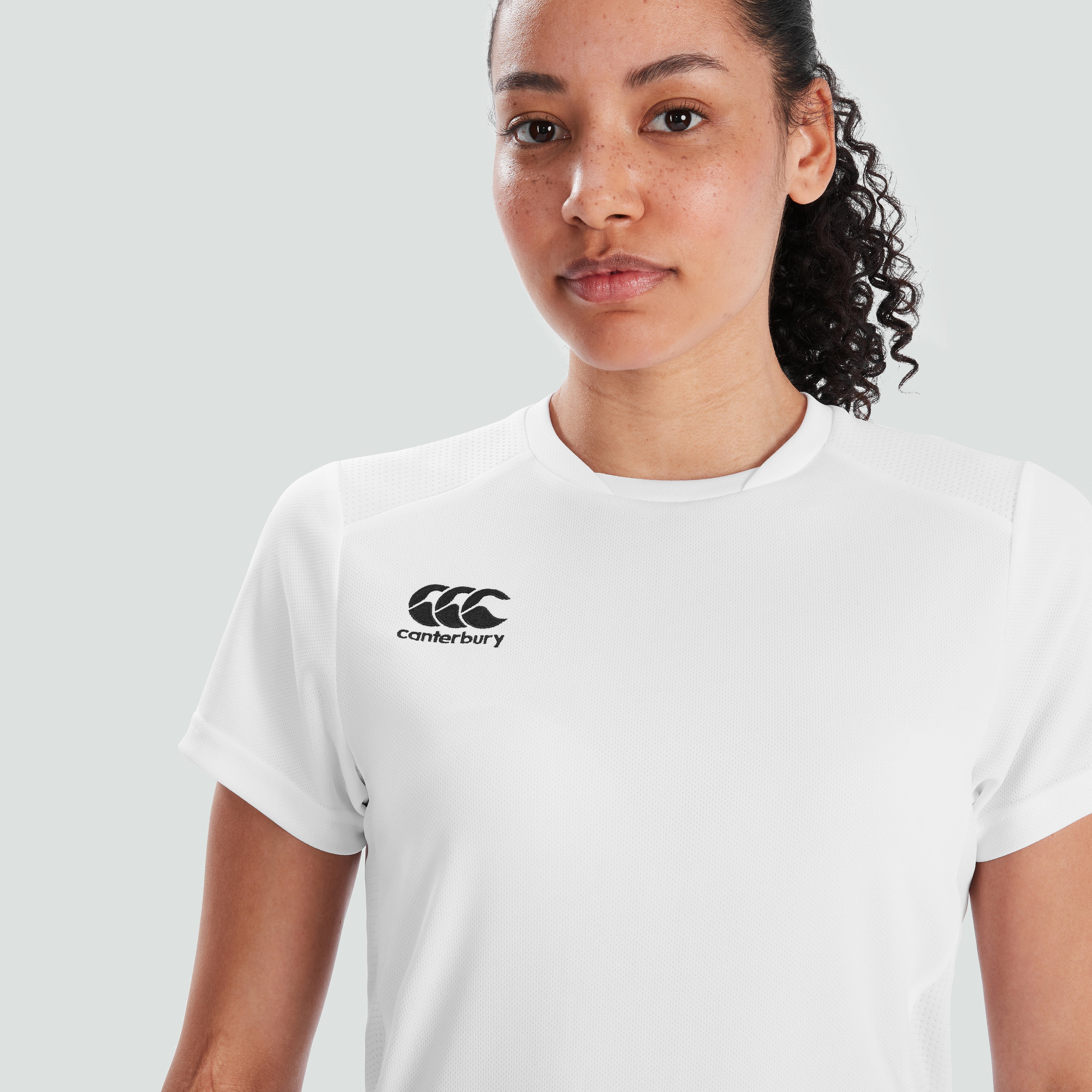 canterbury-club-dry-tee-donna-maglietta-rugby-bianca image 4