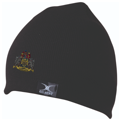 gilbert-rugby-newcastle-staffs-rufc-cuffia-beanie-nero-adulto image 1