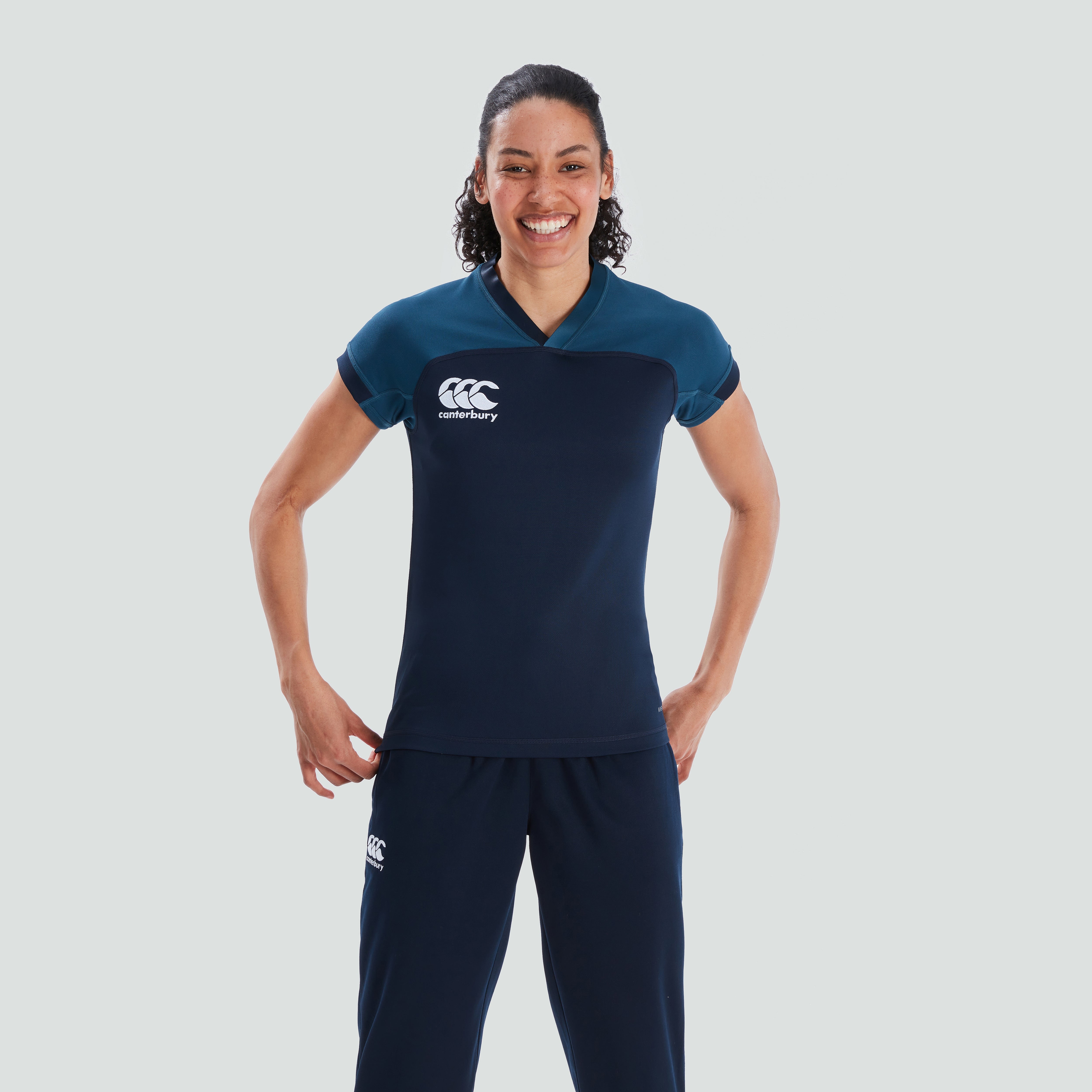 canterbury-vapodri-evader-maglia-rugby-donna-blu-navy-2 image 3