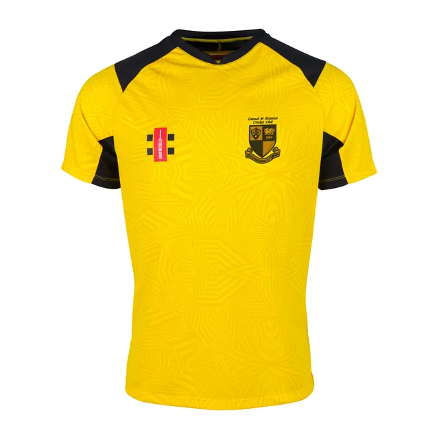 gray-nicolls-pro-performance-v2-maglia-cricket-t20-manica-corta-senior-giallo-ne image 1