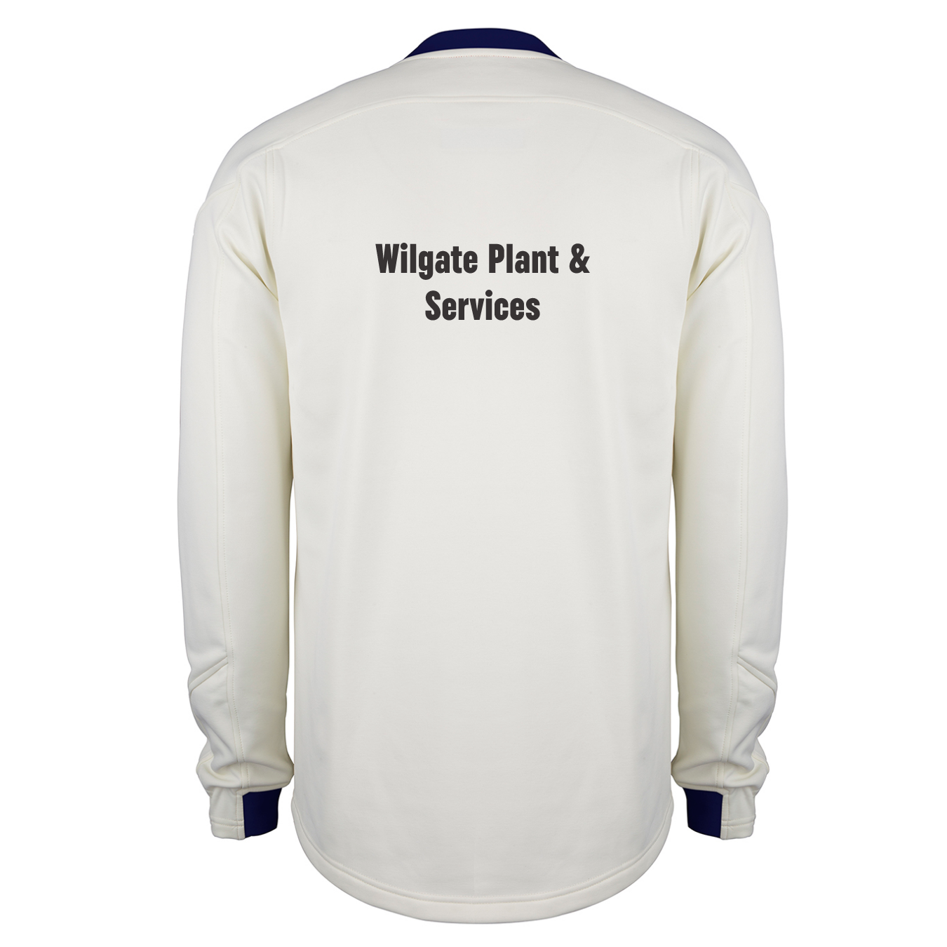 gray-nicolls-pro-performance-maglione-match-sheldwich-cc-senior-avorio-blu-navy image 2