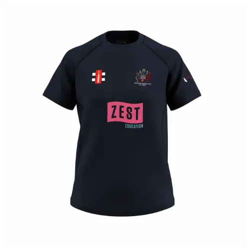 gray-nicolls-gts-t-shirt-donna-manica-corta-dark-navy-tamworth-cc image 1