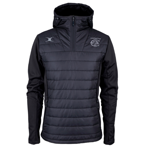 gilbert-rugby-giacca-pro-active-quarter-zip-uomo-cumbernauld-rfc-nera image 3