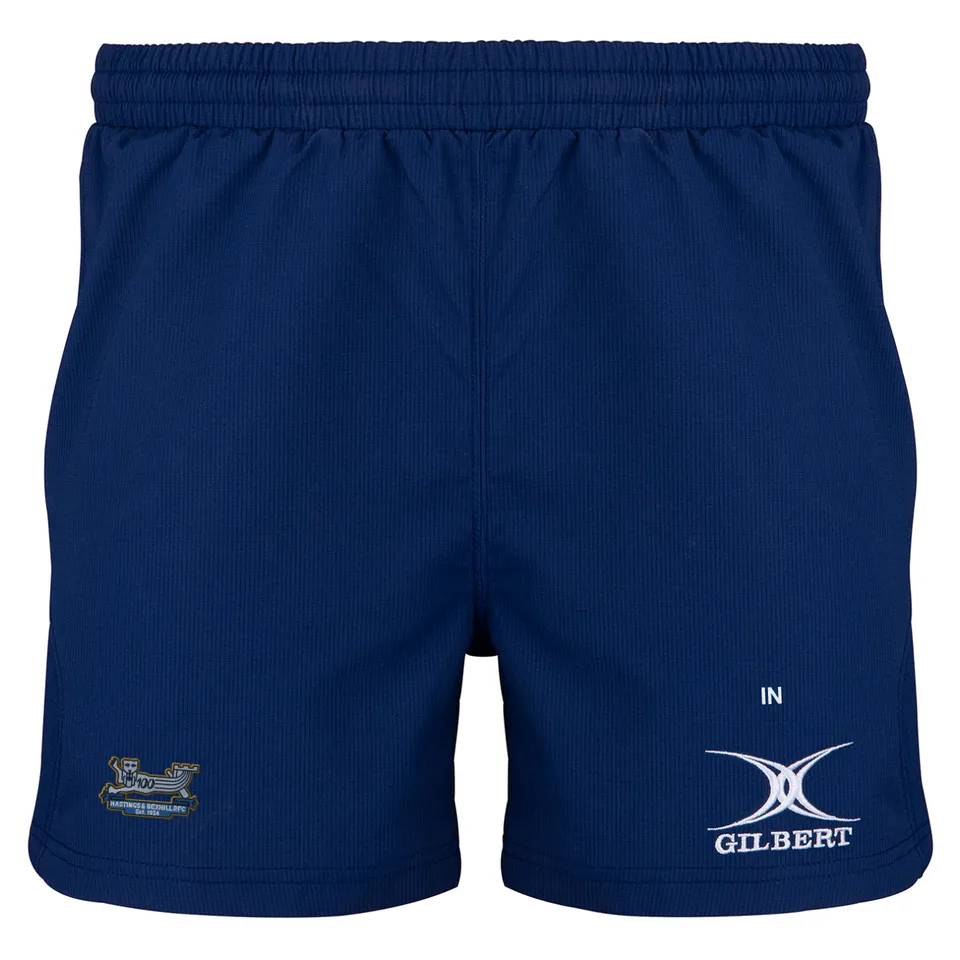 gilbert-rugby-hastings-bexhill-rfc-adulto-pantaloncini-virtuo-uomo-blu-navy image 1