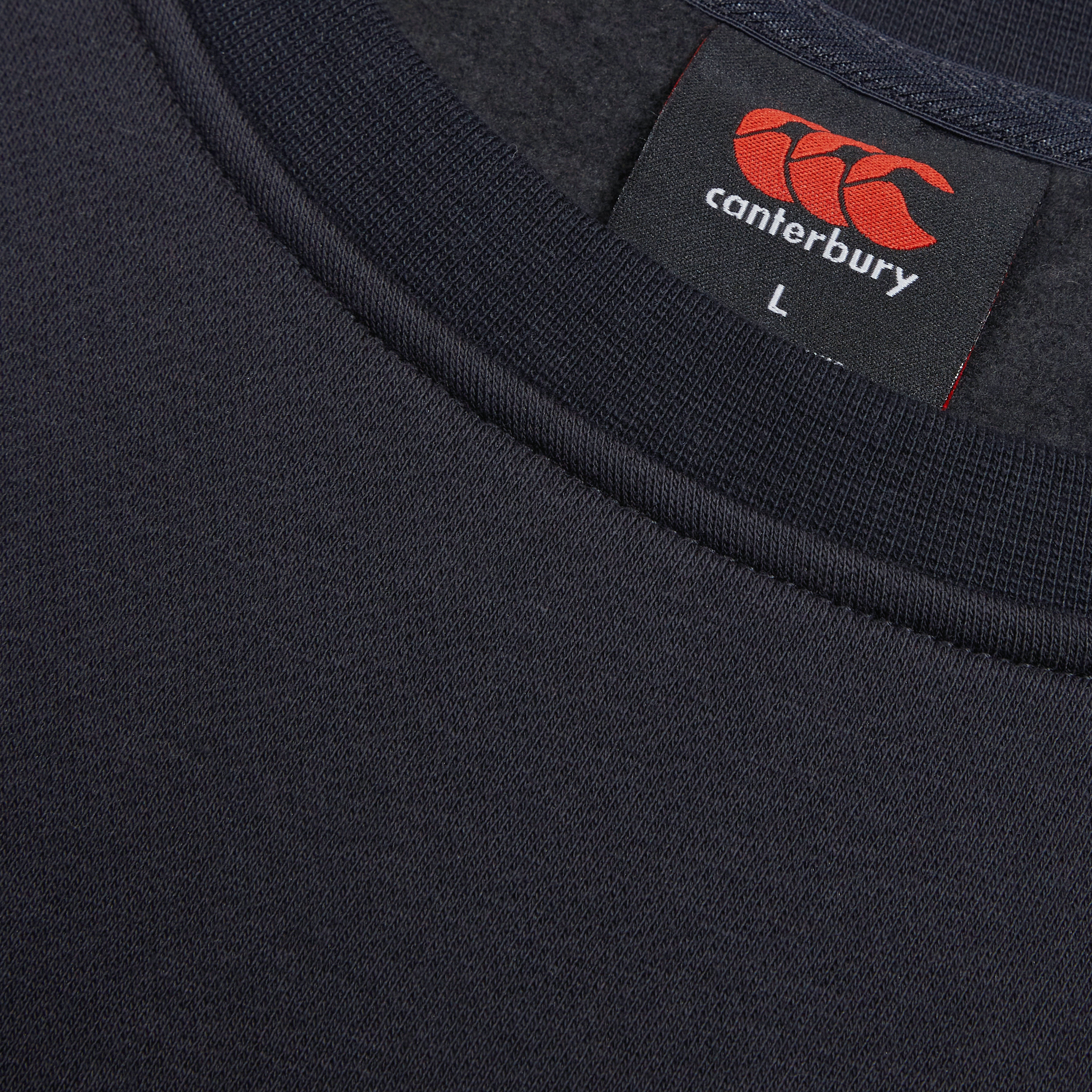 canterbury-club-crew-sweatshirt-uomo-nero-felpa-girocollo-rugby image 2