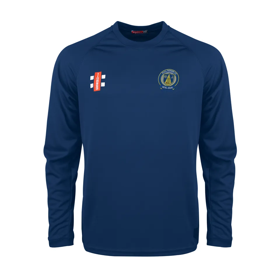 gray-nicolls-hall-bower-cc-matrix-v2-t-shirt-manica-lunga-junior-blu-navy image 1