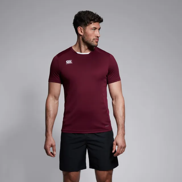 canterbury-club-dry-t-shirt-uomo-bordeaux image 1