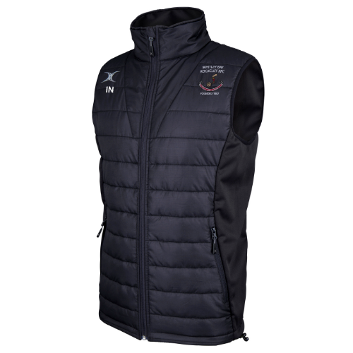 gilbert-rugby-whitley-bay-rockcliff-pro-gilet-body-warmer-senior-nero image 1