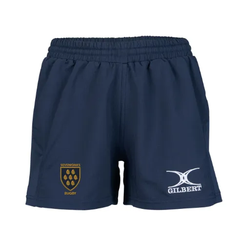 gilbert-rugby-sevenoaks-rfc-elite-pantaloncini-rugby-donna-blu-navy-scuro image 1