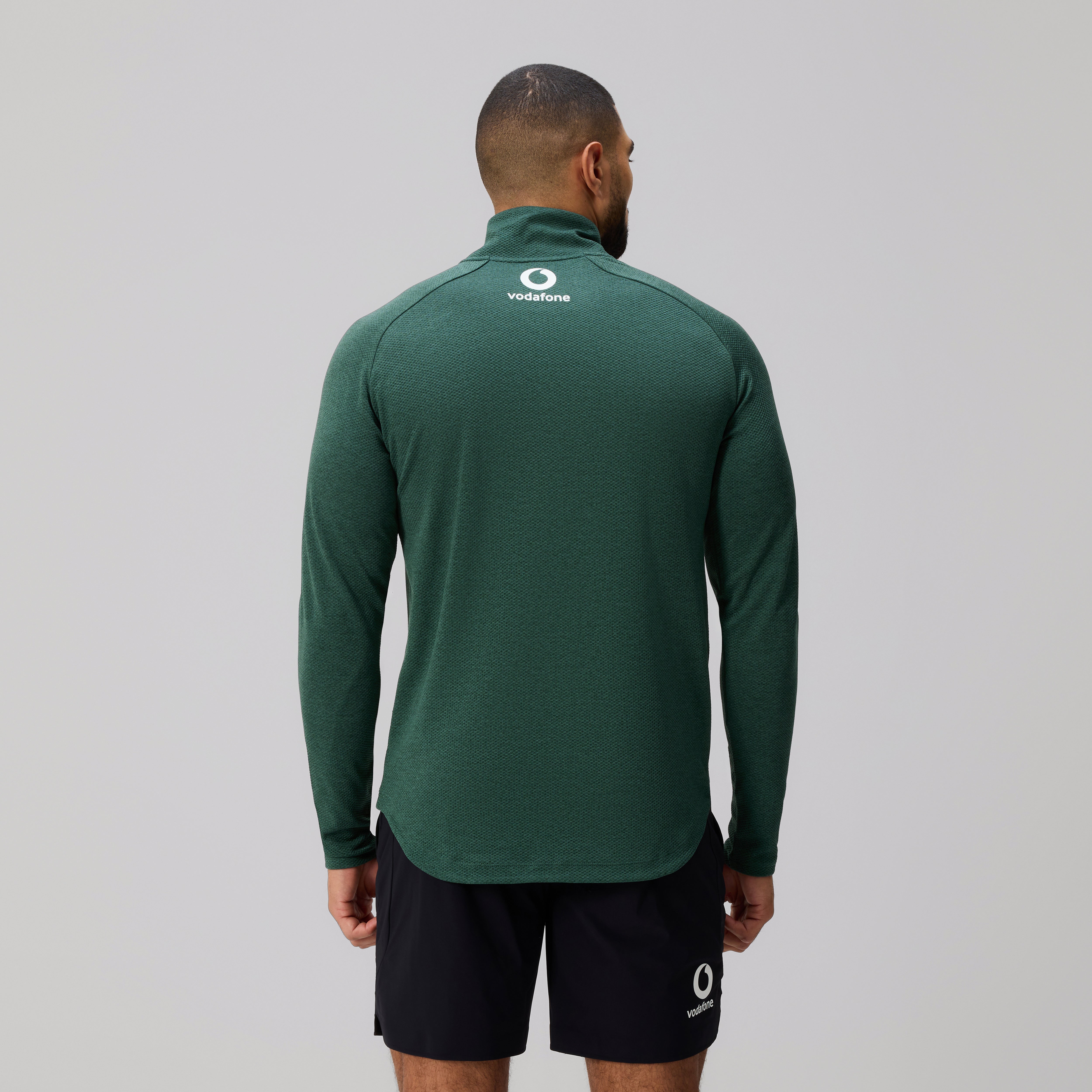 canterbury-ireland-elite-primo-strato-uomo-t-shirt-termica-verde image 2