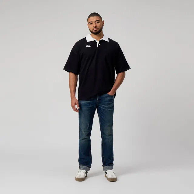 canterbury-solid-dye-maglia-rugby-uomo-manica-corta-black image 1