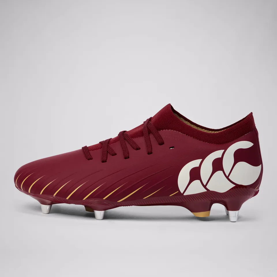 canterbury-speed-falcon-pro-soft-ground-unisex-scarpe-rugby-rosse image 1