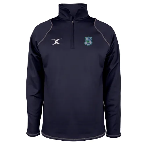 gilbert-rugby-yrs-pro-pile-quarter-zip-standard-fit image 1