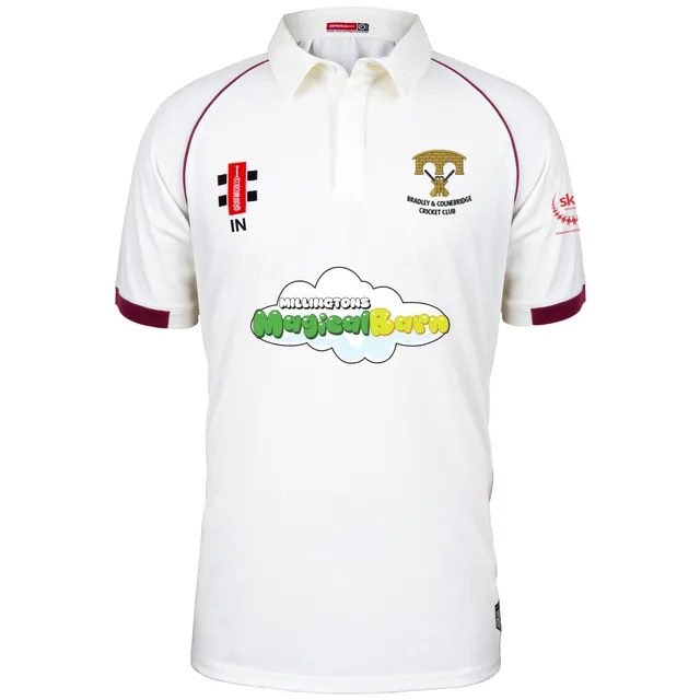 gray-nicolls-matrix-v2-maglia-cricket-s-s-senior-bradley-colnebridge-cc-ivory-ma image 1