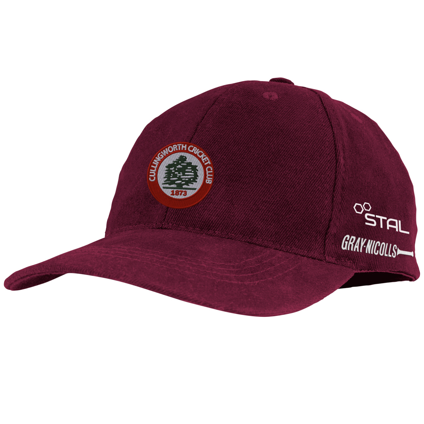 gray-nicolls-cullingworth-cc-pro-fit-cappellino-adulto-bordeaux image 1