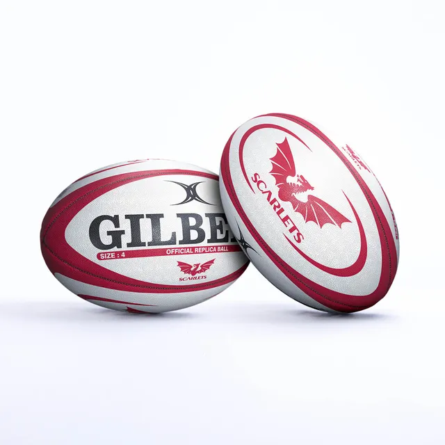 gilbert-scarlets-replica-pallone-rugby image 1