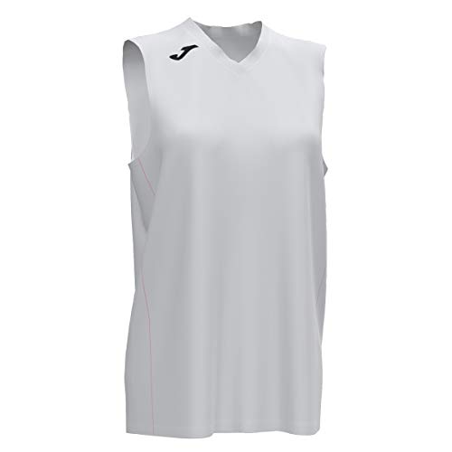 joma-cancha-iii-canotta-senza-maniche-unisex-adulto-bianca-s image 2