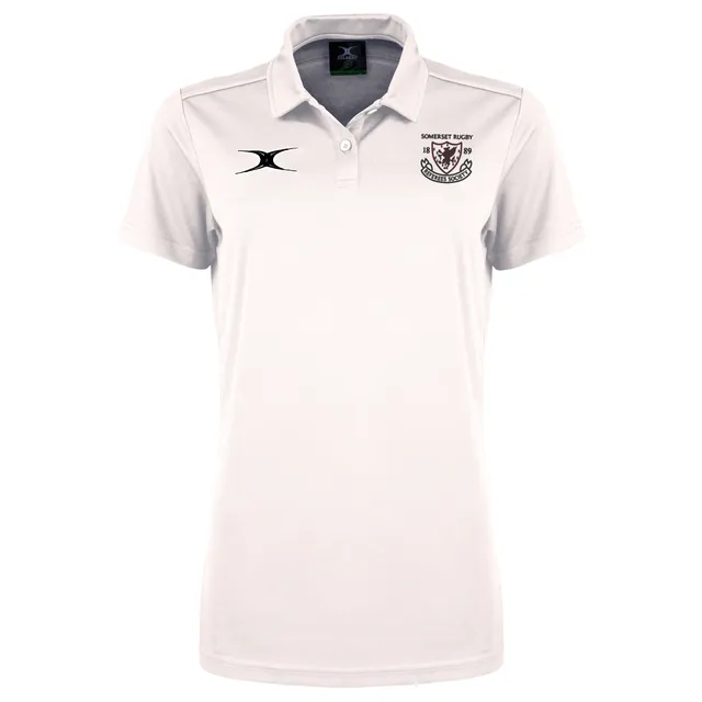 gilbert-rugby-somerset-referees-senior-polo-photon-ii-manica-corta-bianca image 1