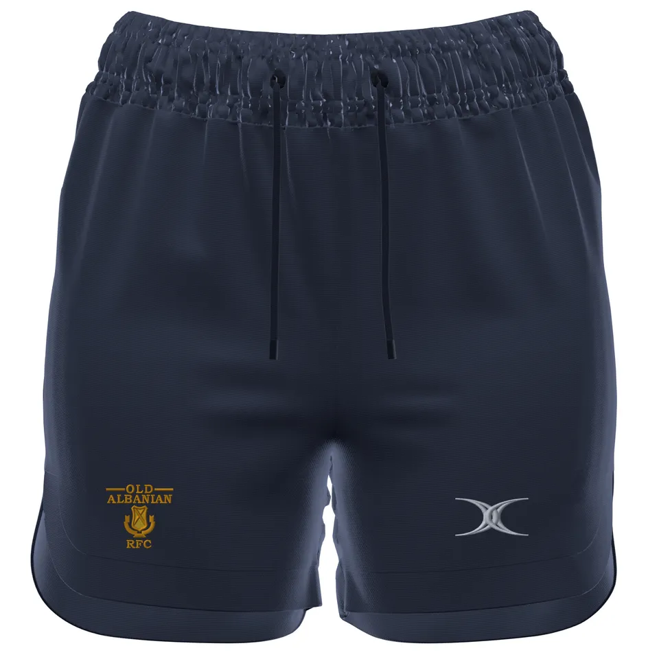 gilbert-rugby-old-albanians-rfc-gts-shorts-donna-blu-navy-scuro image 1