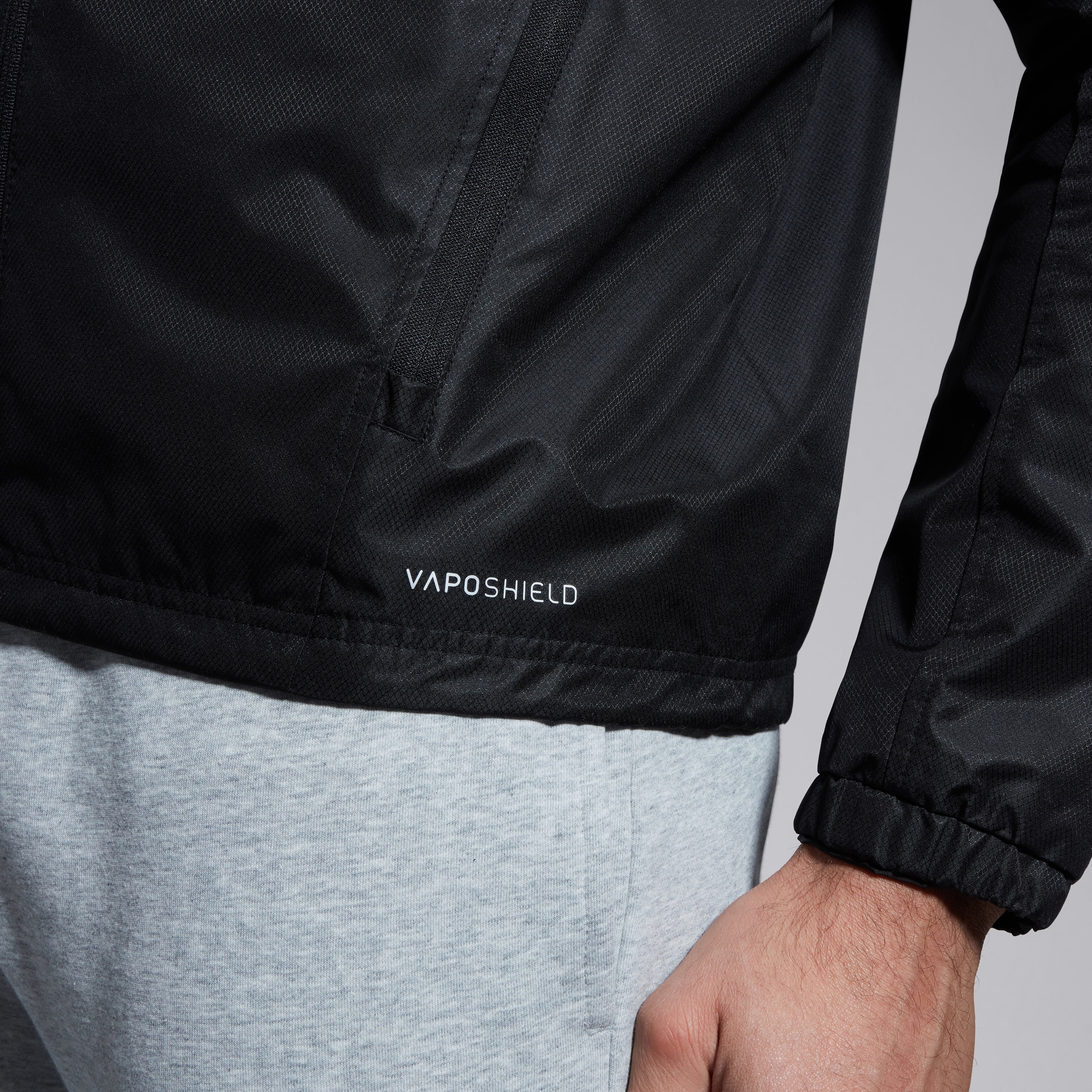 canterbury-club-vaposhield-giacca-antipioggia-uomo-nera-full-zip image 7