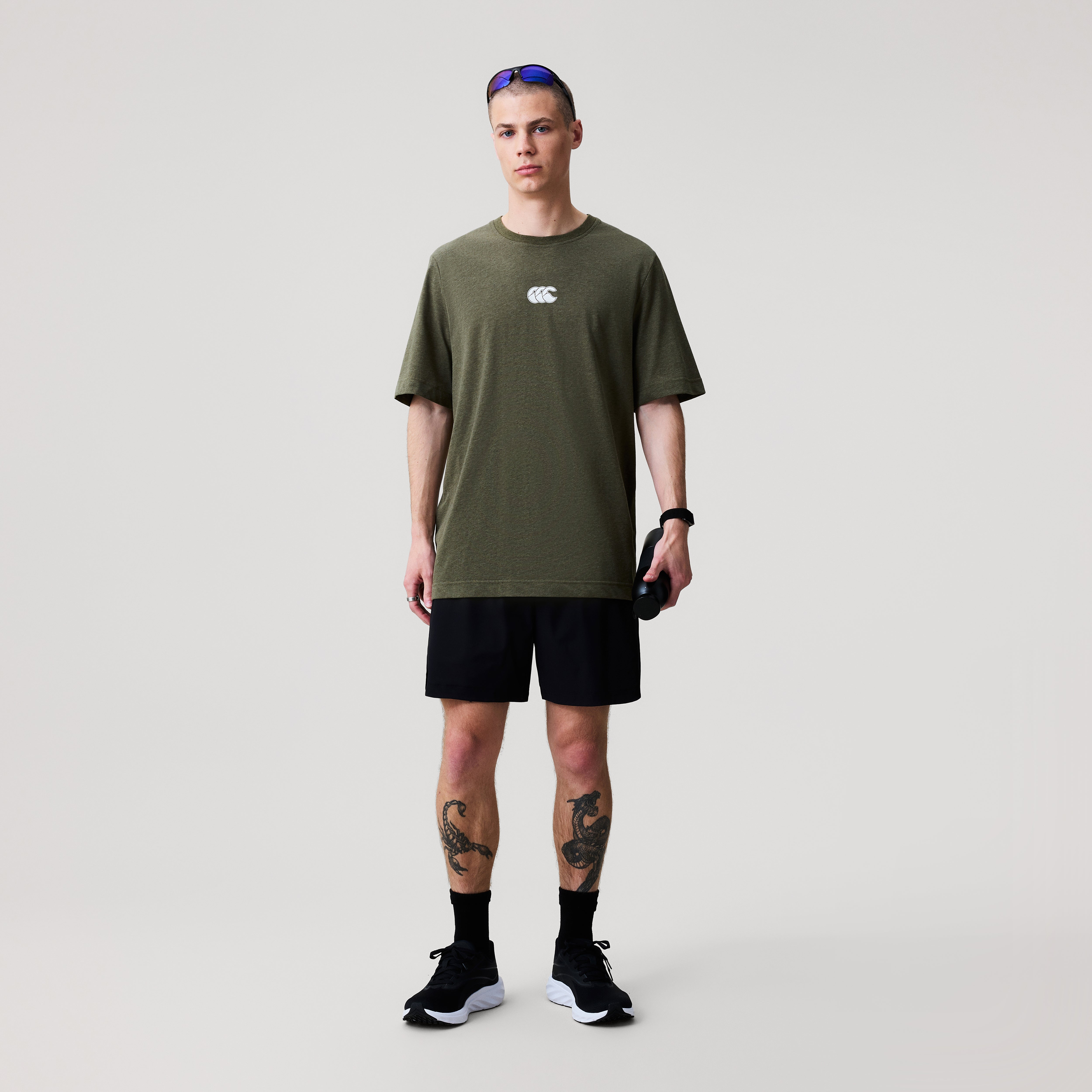 canterbury-everest-2-in-1-pantaloncini-uomo-nero image 2