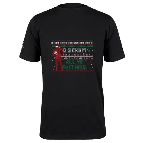 gilbert-rugby-christmas-tee-senior-maglietta-cotone-organico-manica-corta image 1