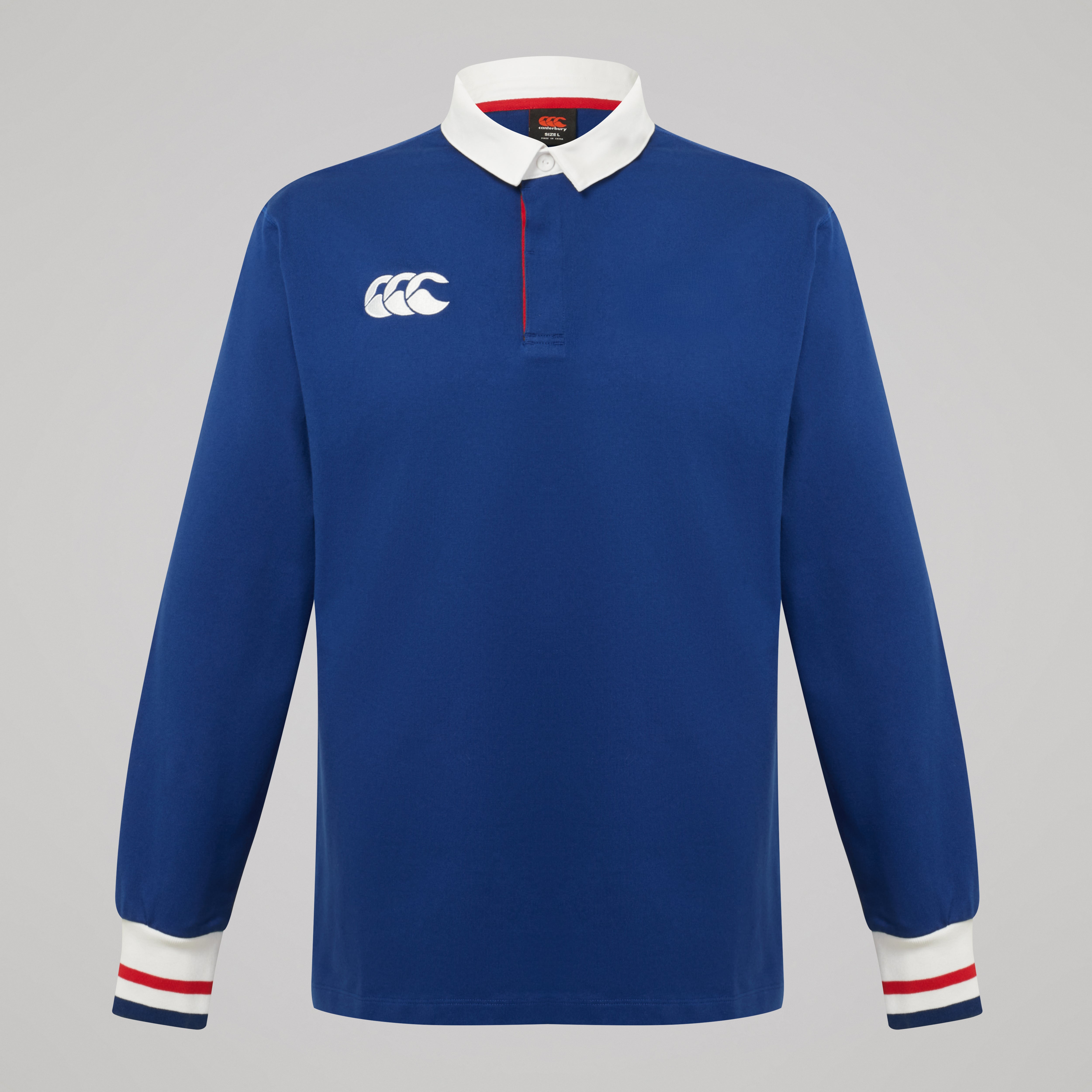 canterbury-classic-jersey-manica-lunga-unisex-adulto-blu image 1