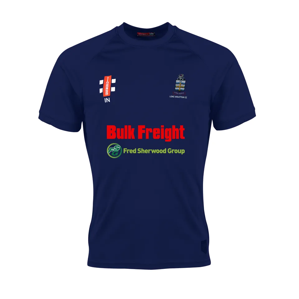 gray-nicolls-long-whatton-cc-junior-matrix-v2-t-shirt-manica-corta-blu-navy image 1