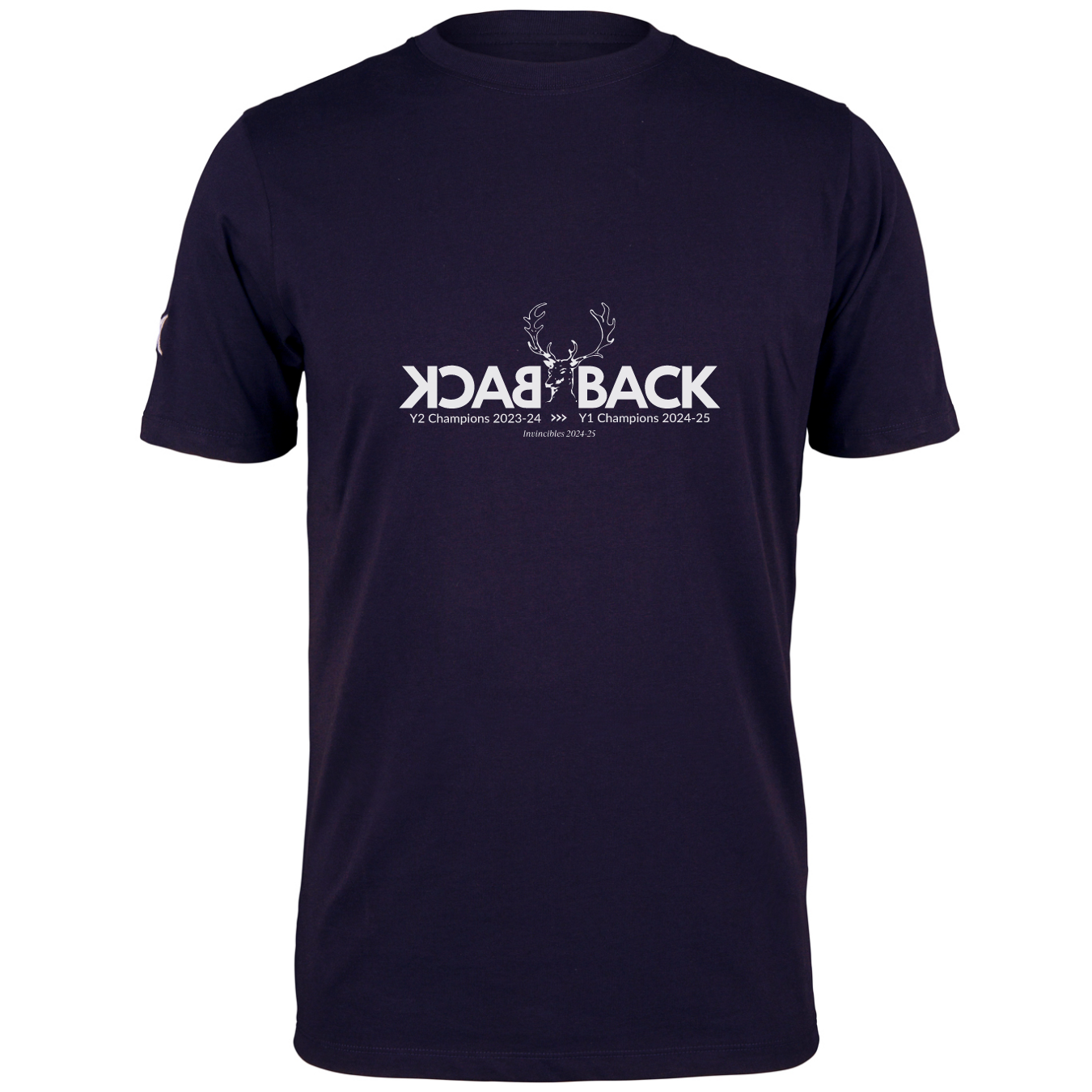 gilbert-rugby-north-ribblesdale-rfc-uomo-quest-t-shirt-blu-navy-cotone-organico image 1