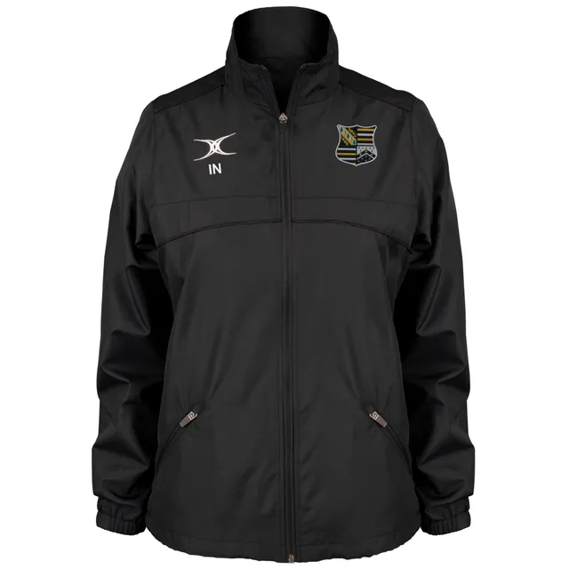 gilbert-rugby-oadby-wyggestonians-rfc-photon-giacca-full-zip-donna-nero image 1