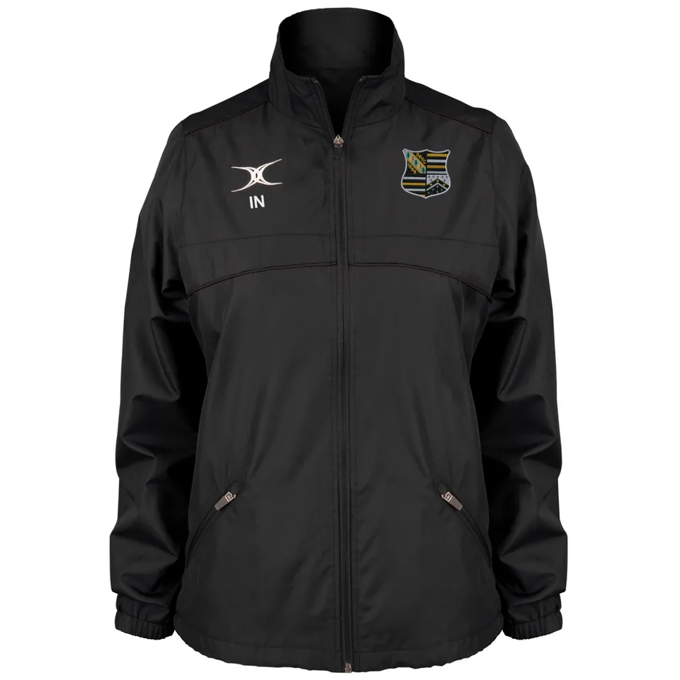 gilbert-rugby-oadby-wyggestonians-rfc-photon-giacca-full-zip-donna-nero image 1