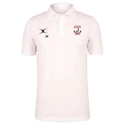 gilbert-rugby-whitley-bay-rockcliff-rfc-polo-quest-junior-bianca image 1