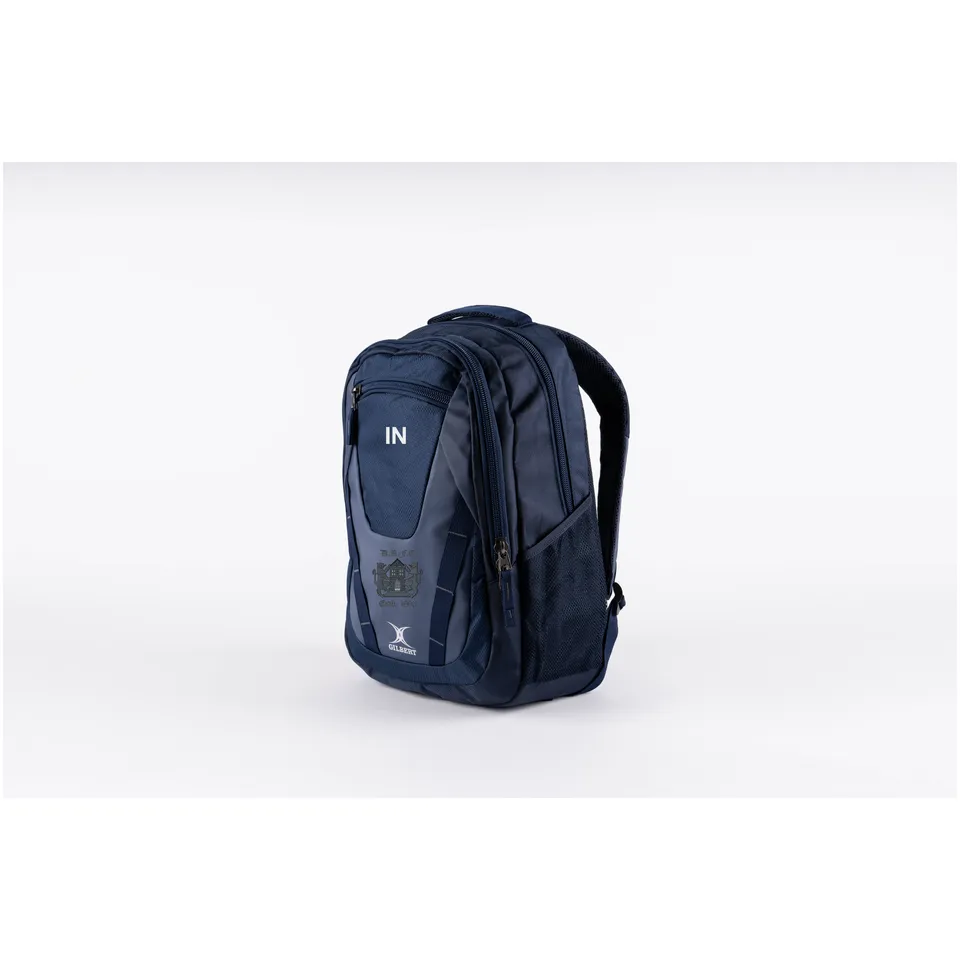 gilbert-rugby-dunfermline-rfc-club-v4-rucksack-senior-zaino-blu-navy image 1