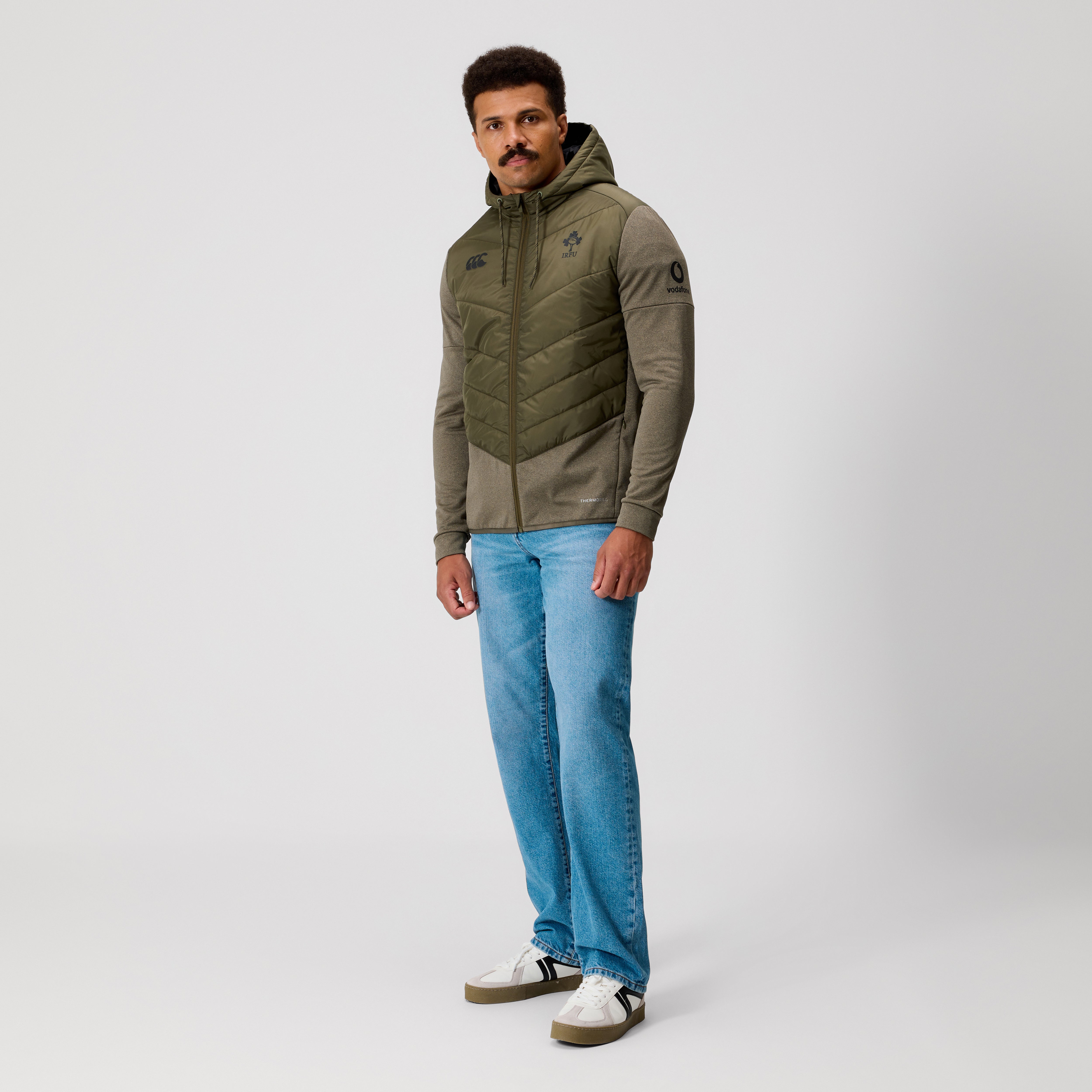 canterbury-ireland-hybrid-padded-jacket-uomo-giacca-rugby-verde image 3