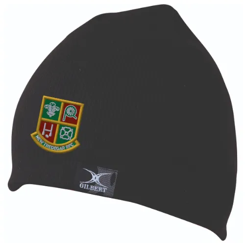 gilbert-rugby-new-tredegar-rfc-cappello-beanie-adulto-nero image 1