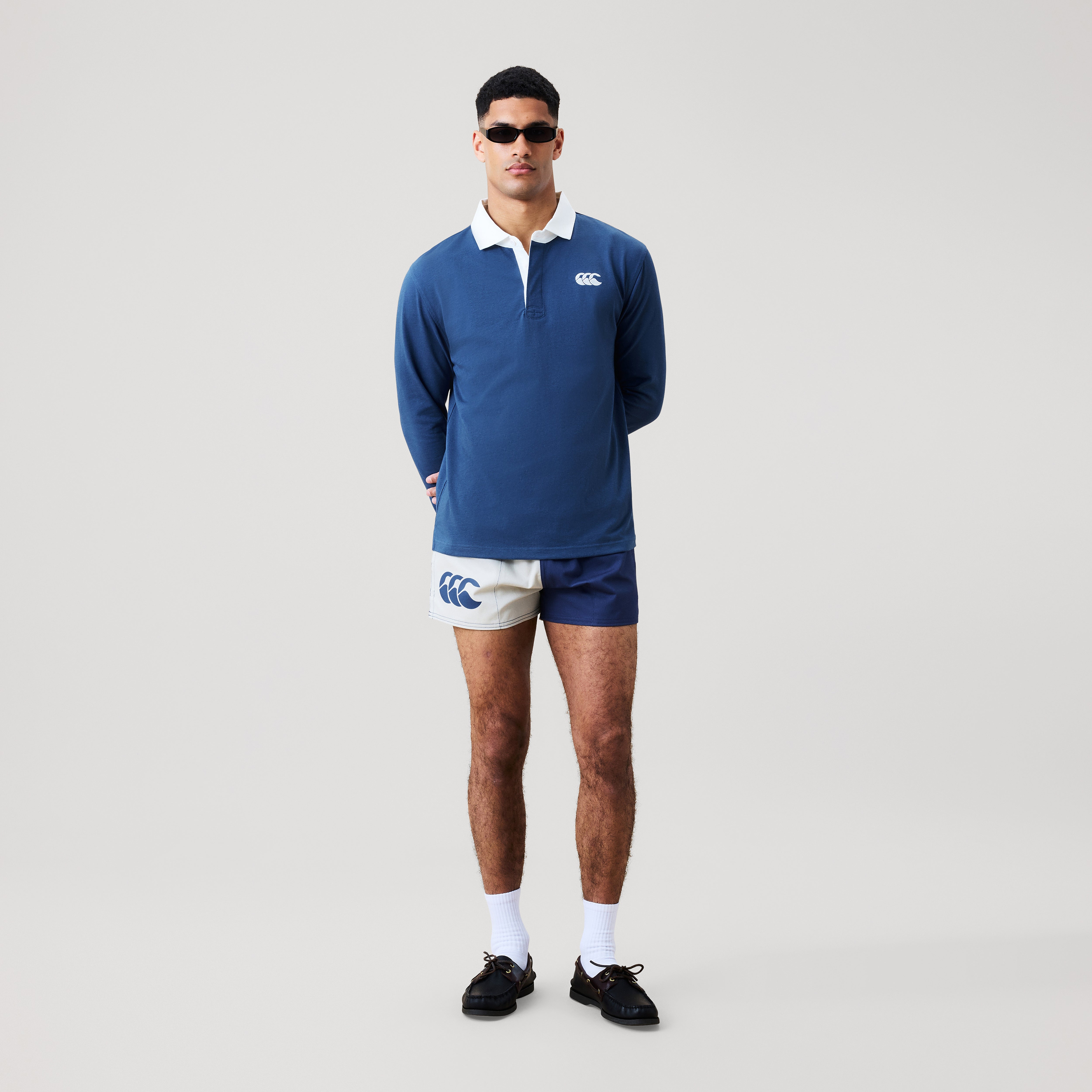 canterbury-harlequin-drill-shorts-pantaloncini-uomo-grigio image 2