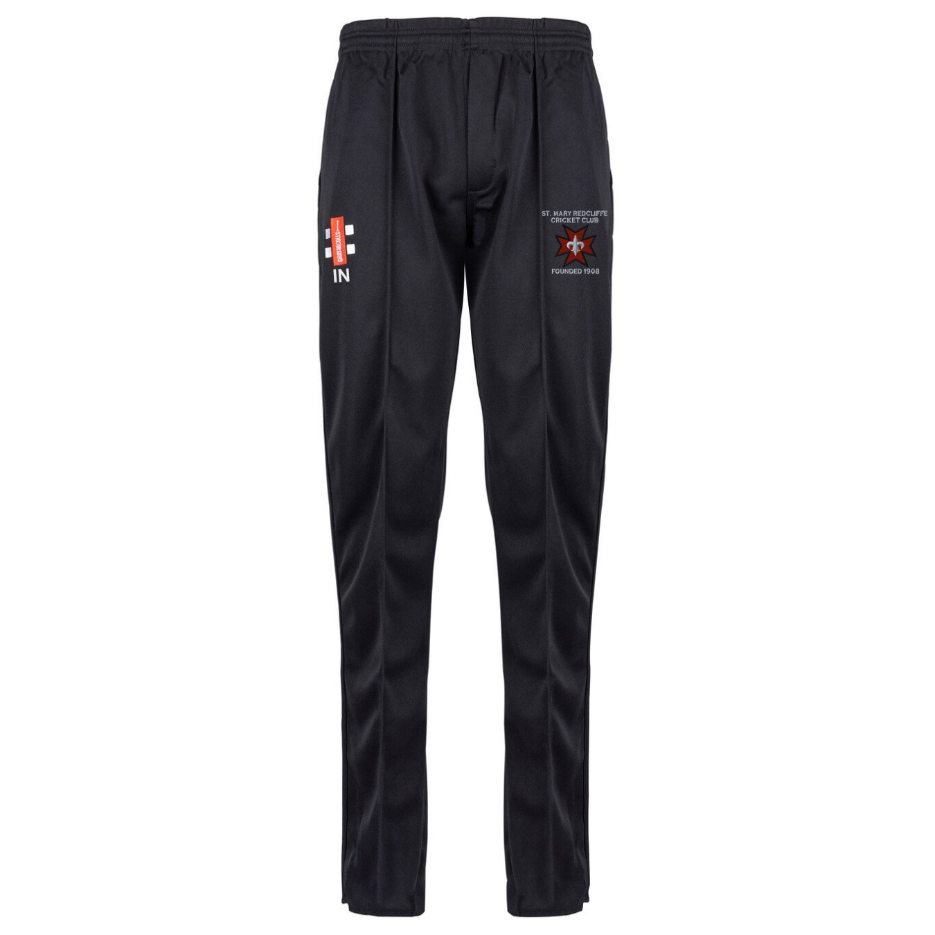 gray-nicolls-matrix-v2-pantaloni-cricket-senior-black-st-mary-redcliffe image 1
