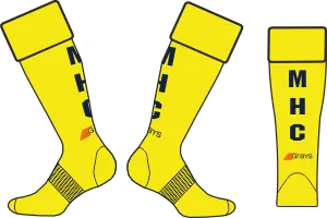 grays-maidstone-hockey-club-g650-calzettoni-gara-home-giallo-blu-navy image 1