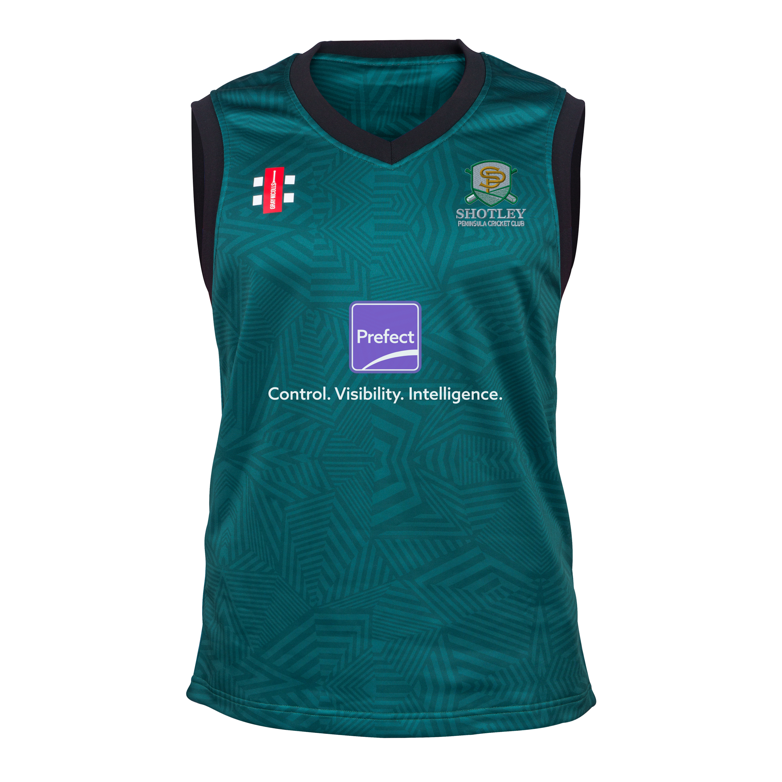 gray-nicolls-shotley-peninsula-cc-pro-t20-gilet-slipover-verde-senior image 1
