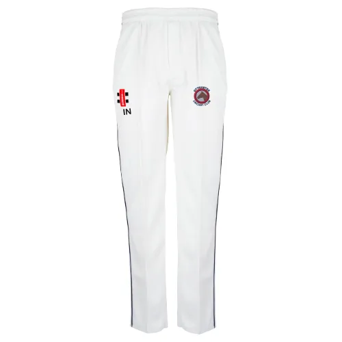 gray-nicolls-uttoxeter-cc-adult-matrix-v2-pantaloni-cricket-avorio-navy image 1