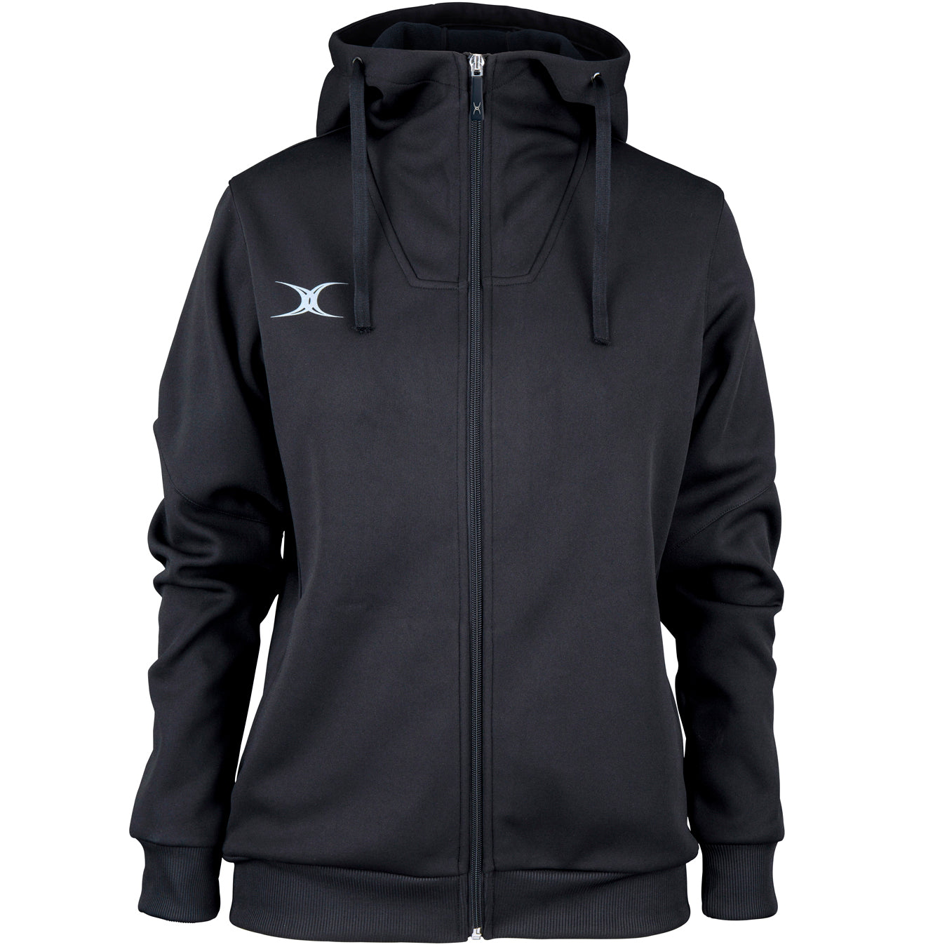 gilbert-rugby-pro-felpa-con-cappuccio-full-zip-donna image 1