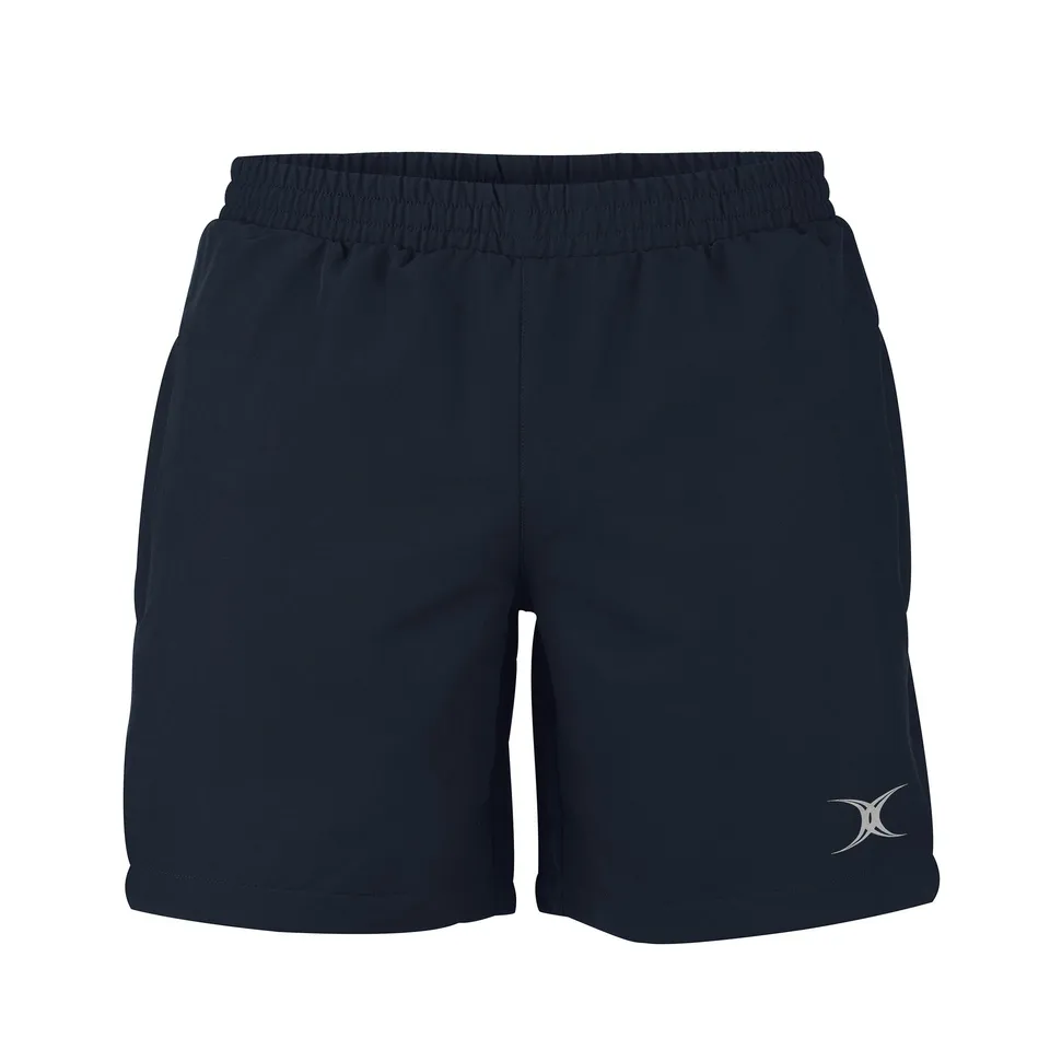 gilbert-rugby-evo-training-shorts-uomo-nero-blu-navy image 1