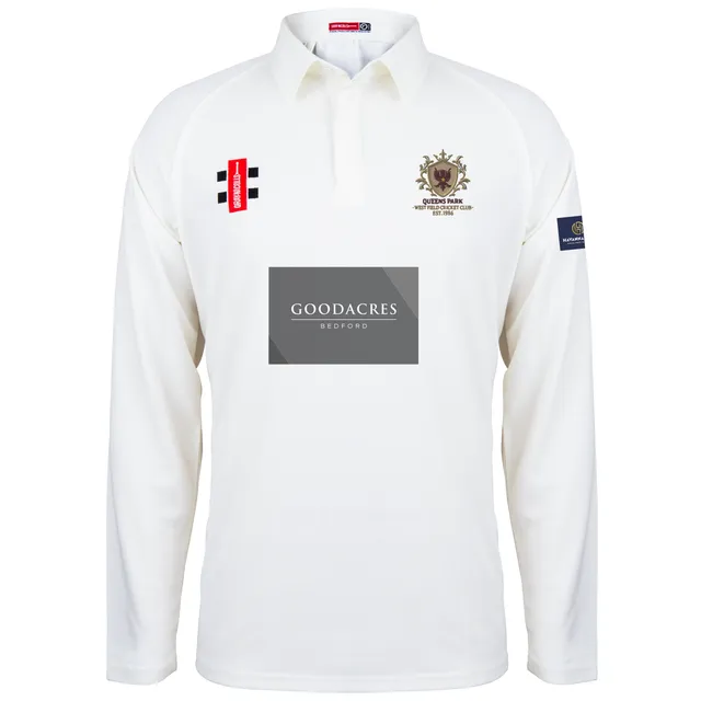 gray-nicolls-matrix-v2-maglia-cricket-manica-lunga-queens-park-westfield-senior- image 1