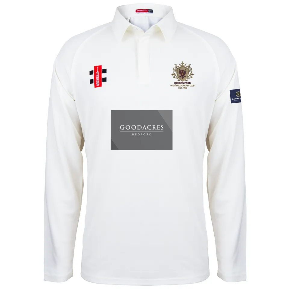 gray-nicolls-matrix-v2-maglia-cricket-manica-lunga-queens-park-westfield-senior- image 1