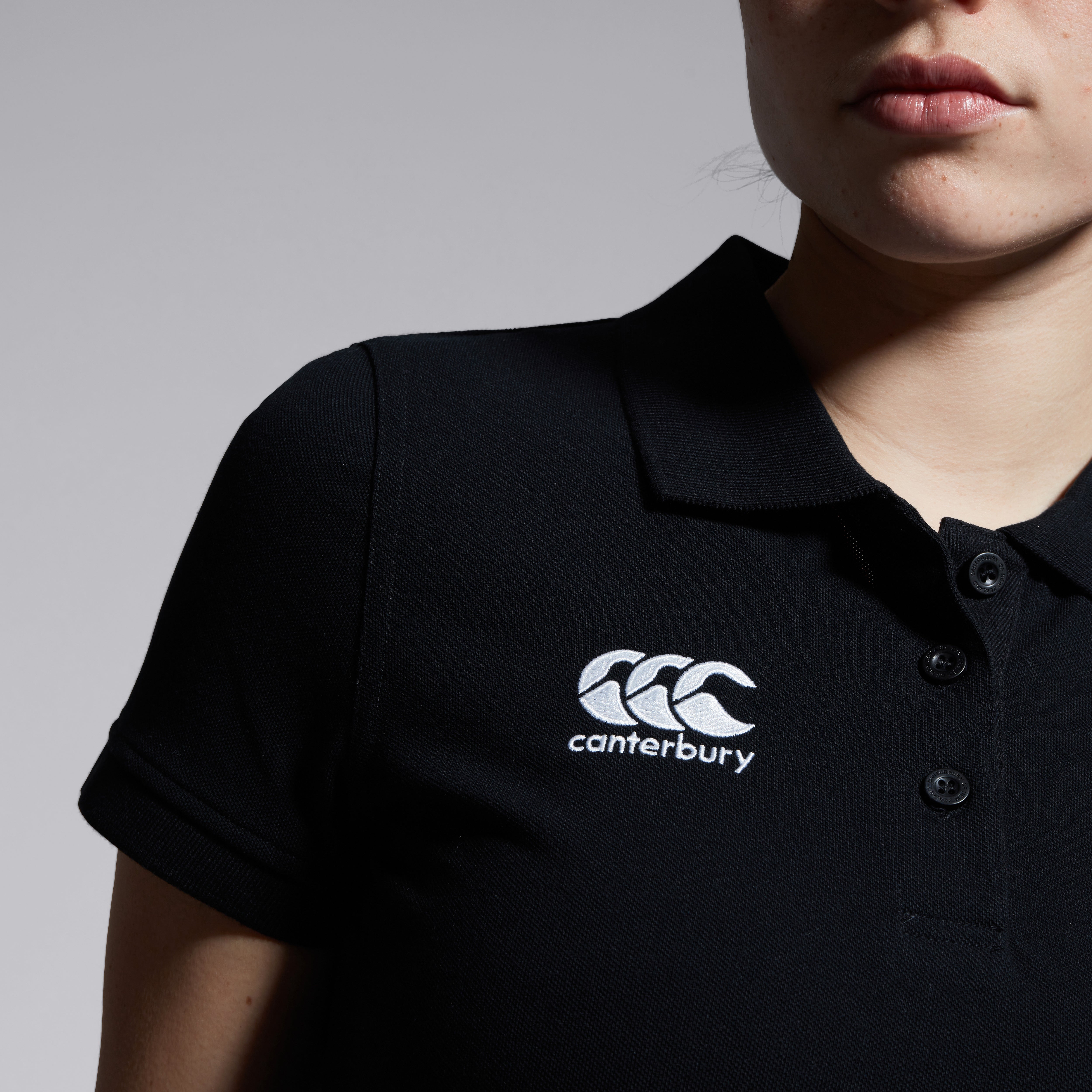 canterbury-waimak-polo-donna-nero image 5