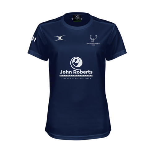 gilbert-rugby-north-ribblesdale-photon-ii-t-shirt-donna-manica-corta-blu-navy-sc image 1