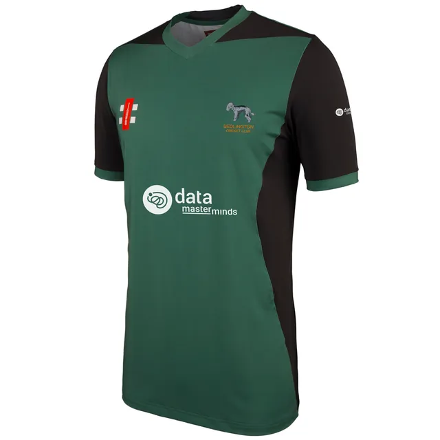 gray-nicolls-pro-performance-t20-maglia-cricket-bambino-verde-nero-manica-corta image 1